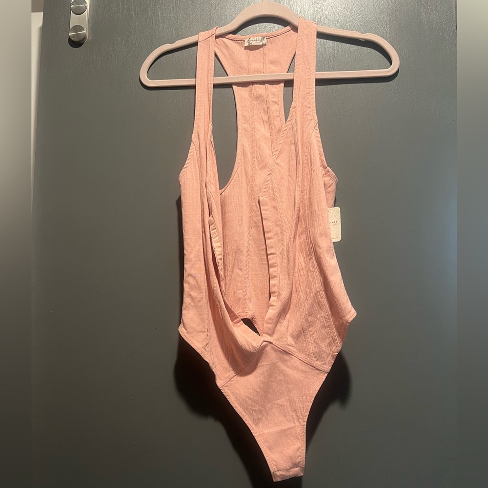 Free People Pink Bodysuit - Picture 8 of 8